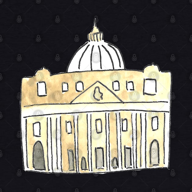 Rome Icons: St. Peter's Basilica by buhloop.icons